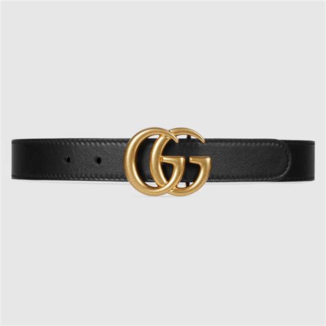 black kid buys gucci belt|Black Leather Children's Double G Belt .